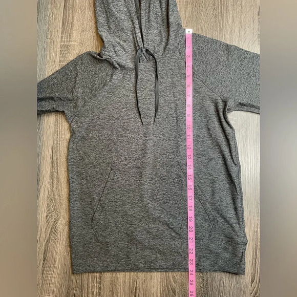 Outdoor Voices Women's Cloudknit Hoodie Size Small In Charcoal Gray - Picture 8 of 9